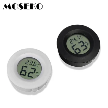 

Mini Digital Thermometer Electronic Hygrometer Pyrometer Thermostat Sensor Fridge Freezer Tester Car Temperature Humidity Meter