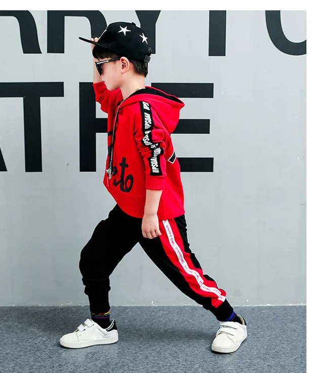 Anos das Crianças Comprida com Capuz Hoodies plus Sweatpants para 6 8 10 12 14 Define Meninos Outono Moda Manga Haren Vetement Garcon Outfits 6 Para 6 8 10 12 14 anos