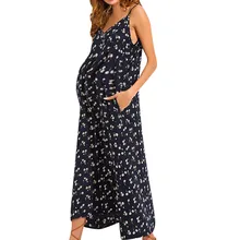 ARLONEETmaternity платья для беременных женщин одежда с принтом и v-образным вырезом с короткими рукавами пляжное платье для беременных vestidos embarazada verano