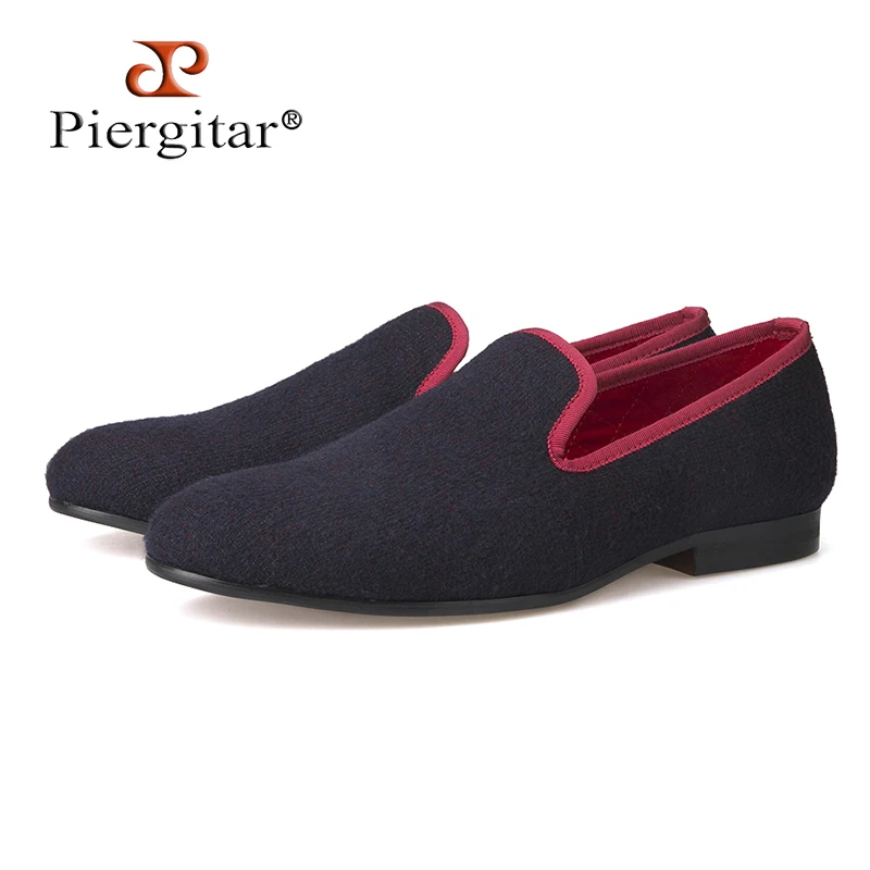 

New High Quality Men Sesame Cotton Shoes Five Colors Men Plus Size Loafers Smoking Slipper Fashion Banquet Men's Flats US 4-17