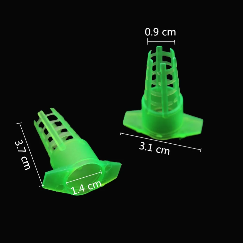 60 шт пчеловод зеленый пластик пчелиная королева клетка защитный чехол клетки защитные клетки инструменты для пчеловодства