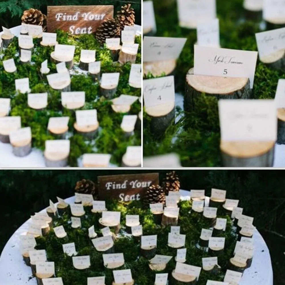  10pcs/Set Wedding Office Meeting Place Card Holders Table Invitation Name Card Clips Decoration Fam - 33030205675
