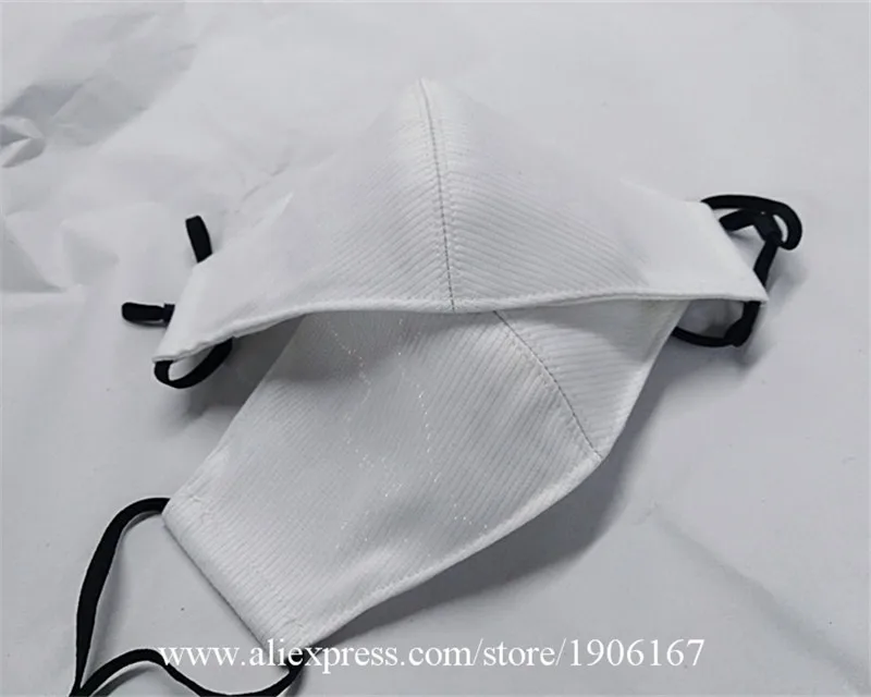 Led fiber optic masks, light-emitting masks, luminous bar riding masks, electric syllables, music festival masks03