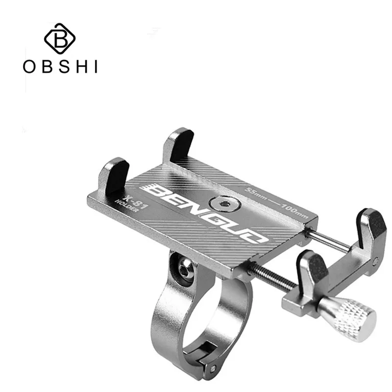 

Aluminum Bicycle Phone Holder soporte bicicleta For 3.5-7 inch Smartphone Support GPS Bike Phone Stand Cycling Bracket Mount