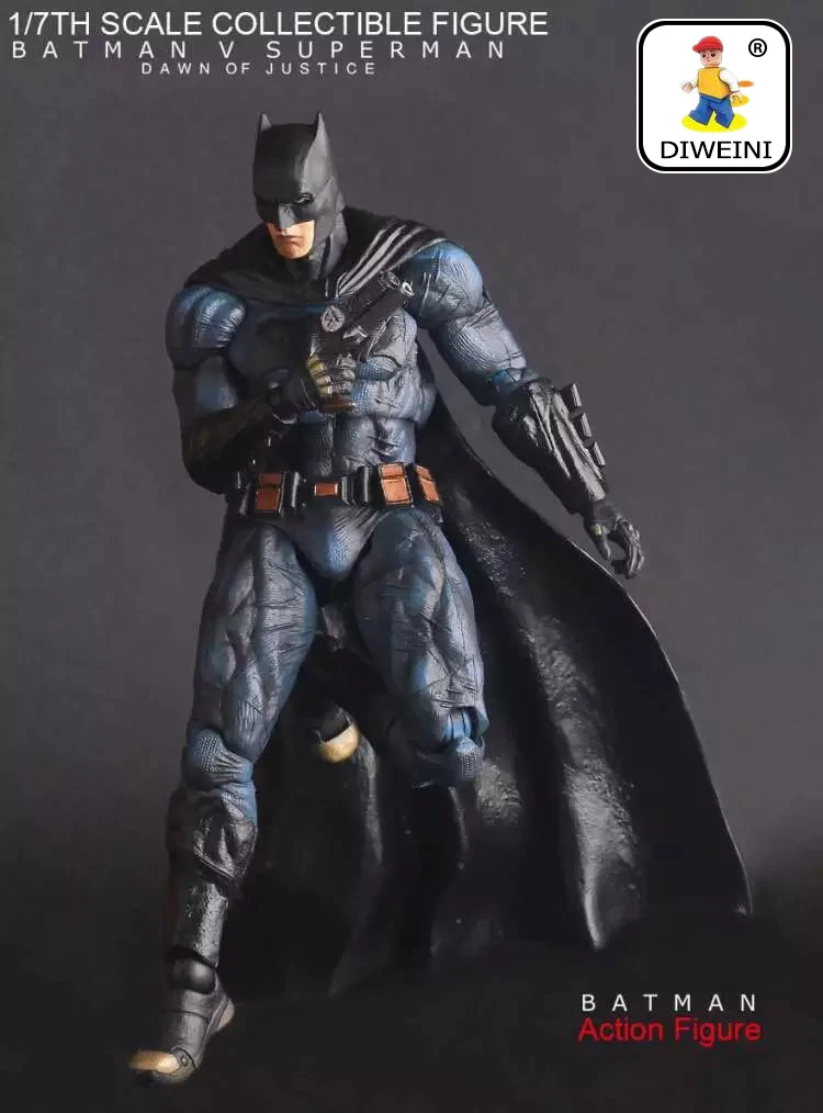 

DIWEINI Crazytoys Avenger 10 Inch Batman DC Bat War Superman Action Figures Model joker toys for children kids gift