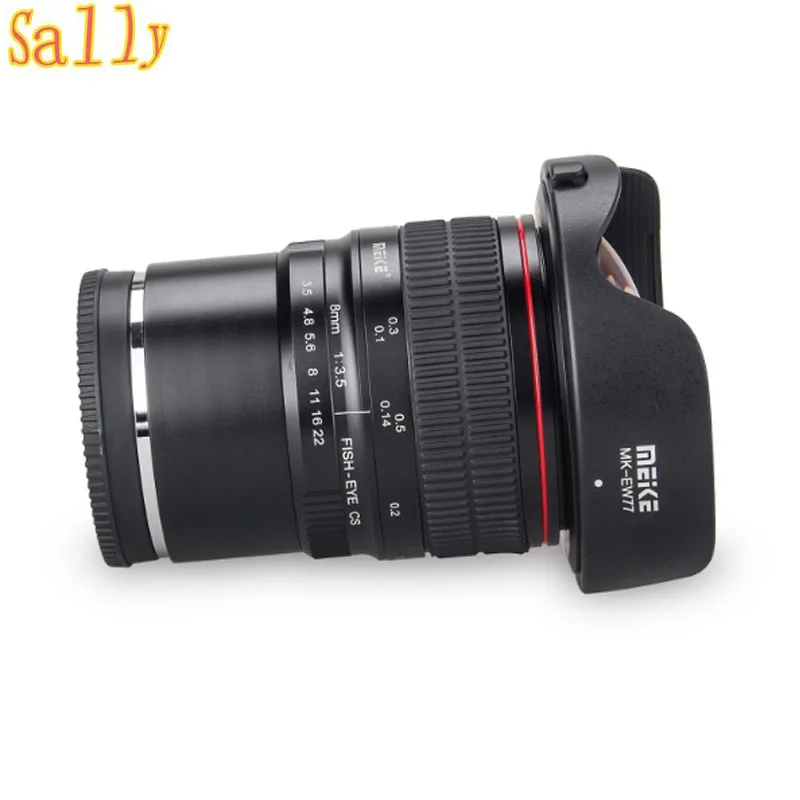 Meike 12mm f/2.8 Ultra Wide Angle Fixed Lens with Removeable Hood for Sony Mirrorless E Mount