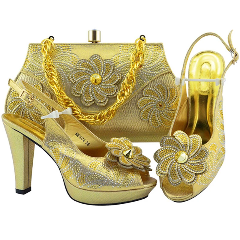 Africain Ensemble lemon rouge Chaussures Les pourpre Parti Pompes royal Femmes Nigérian Green peach Sacs Sac Or Italien Blue Haute Qualité Italiennes Avec Assortis Et T81xE