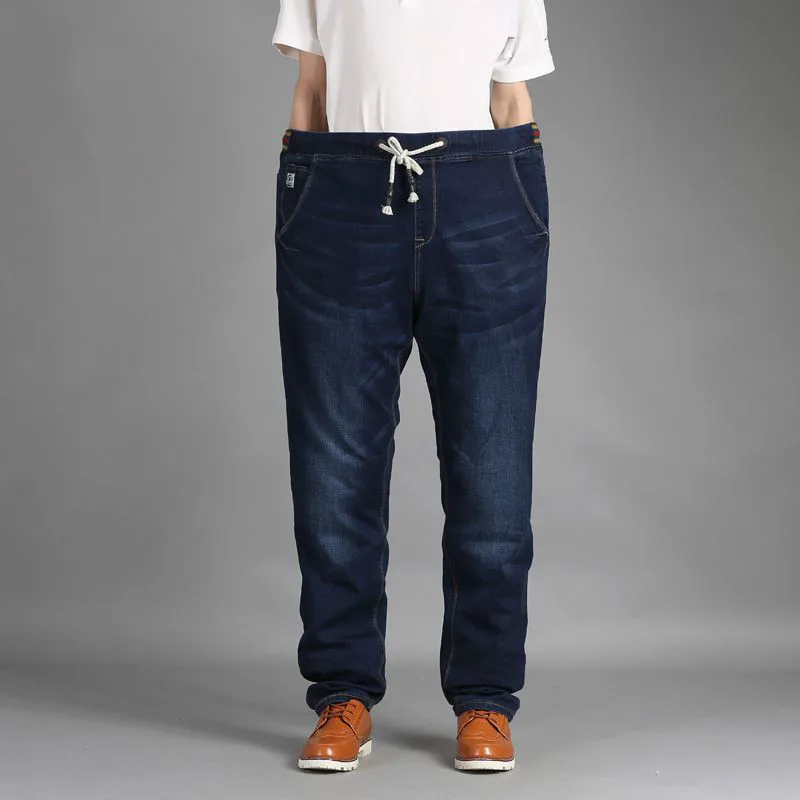 Buy Lguc.H Men's Jeans Elastic Waist Band High Quality
