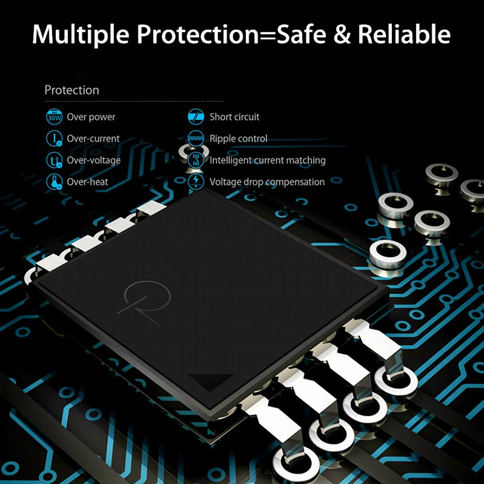 Для Huawei Fcp Scp/Oneplus 5 t/Meizu Mtk Usb настенное зарядное устройство адаптер супер тире