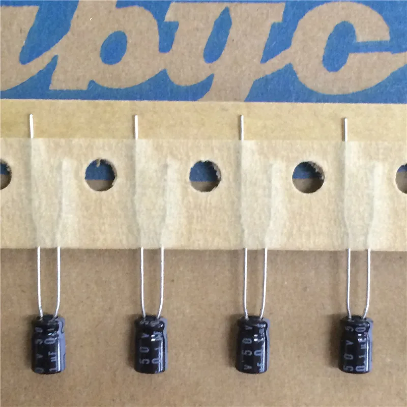 

10pcs 0.1uF 50V RUBYCON MS7 Series 4x7mm 50V0.1uF Aluminum Electrolytic Capacitor