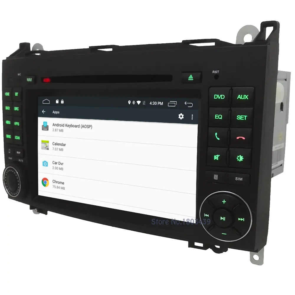 Discount 4G WIFI Android 6 Car DVD Multimedia Player Radio GPS Glonass For Benz B200 B150 B170 A180 A160 W906 W209 W311 W315 W318 Vito 2