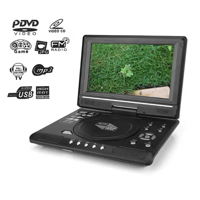 Portable Hd 9 8 Inch Lcd Screen Dvd Player Support Game Car Tv Player Fm Radio Receiver Sd Ms Mmc Card With Us Eu Uk Plug Www Bonanzamall Eu