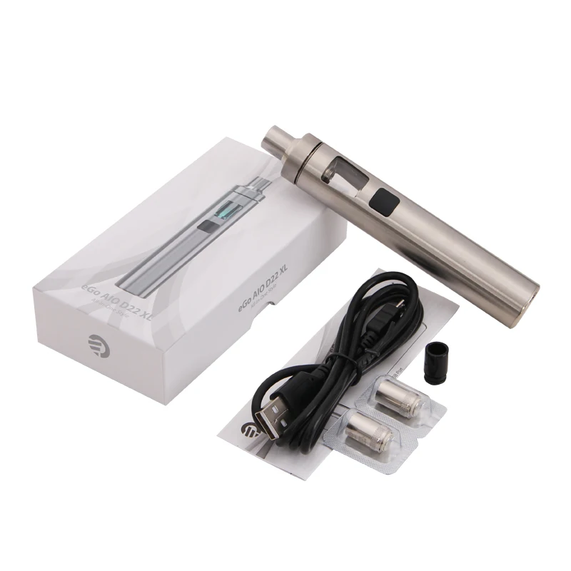Joyetech eGo AIO D22 XL Vape Kit 2300mah Internal Battery 4ml Tank ego aio XL All-in-one E-cigarette Kit Vs Ijust s Kit Joyetech eGo AIO D22 XL Vape Kit 2300mah Internal Battery 4ml Tank ego aio XL All-in-one E-cigarette Kit Vs Ijust s Kit