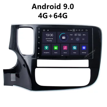 

JSTMAX Android 9.0 Car player for Mitsubishi Outlander 2014 2015 2016 2017 2018 multimedia GPS 4G RAM+64G ROM PX6 CPU