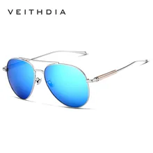 VEITHDIA, модные, брендовые, унисекс, дизайнерские, алюминиевые, мужские солнцезащитные очки, поляризационные, зеркальные, мужские очки, солнцезащитные очки для Wom, для мужчин, 6696