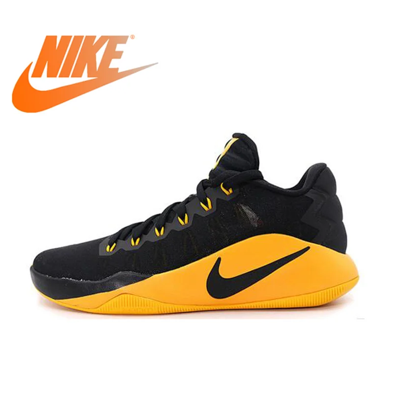 

Original Official NIKE HYPERDUNK LOW EP Men's Breathable Basketball Shoes Sneakers Ultra Boost Medium Cut Thread Shoes 844364