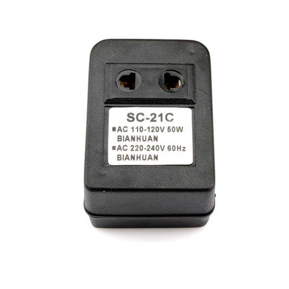 Convenient 50W Step Up Voltage Converter Transformer AC 110V to 220V Adapter New