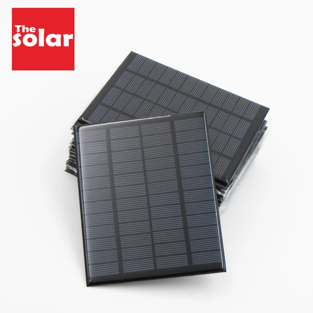 

Solar Panel 5.5V Mini Solar System DIY For Battery PV Cell Phone Chargers Portable 70mA 80mA 100mA 110mA 160mA 180mA 291mA