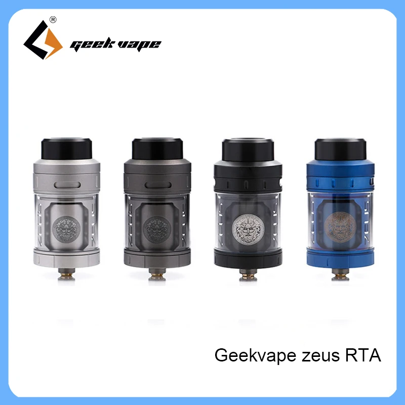 

Original Geekvape Zeus RTA best flavor ecig atomizer 4ml 3D airflow E Cigarette Zeus Atomizer for Geekvape Aegis Box MOD