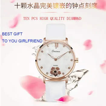 

2017 new arrival woman diamond stainless steel waterproof smartwatch phonewatch wristwatch saat support call reminder pedometer