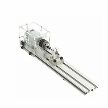 High Hardness DC 24V 80W Mini Lathe Beads Machine Woodwork DIY Lathe Standard Set Power Supply