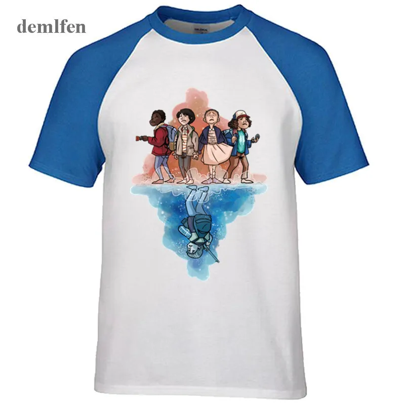 stranger things raglan shirt