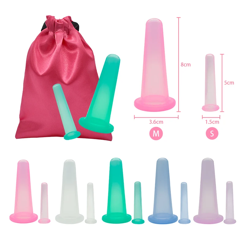 Vacuum Cupping Health Care Massager Cupping Relaxation 2pcs-1M-1S family body Silicone Cupping Massage & Relaxation Cupping Vacuum Cupping Health Care Massager Cupping Relaxation 2pcs-1M-1S family body Silicone Cupping Massage & Relaxation Cupping