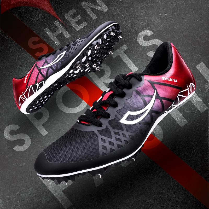 

2018 Professional Track Field Spikes Shoes for Men and Women Athletics Spike Shoes for Running Sneakers Lightweight Unisex Shoes