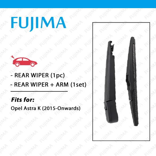

Rear Wiper Blade and Arm for OPEL Astra K (2015-Onwards) Astra K Hatchback Estate Rear Windscreen Wiper Rear Wiper Arm