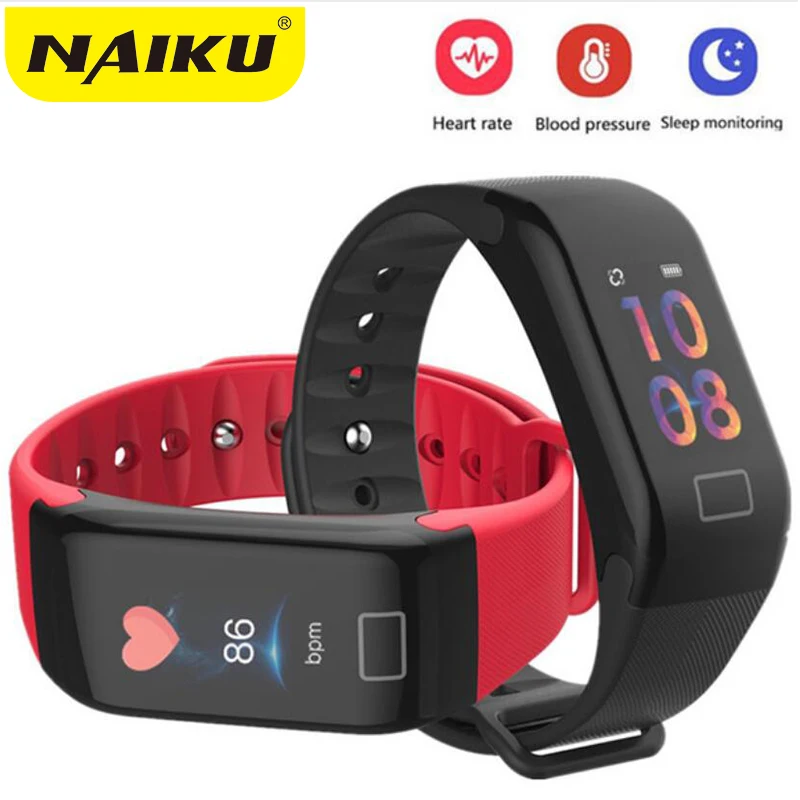 smartwatch with heart rate monitor and sleep tracker