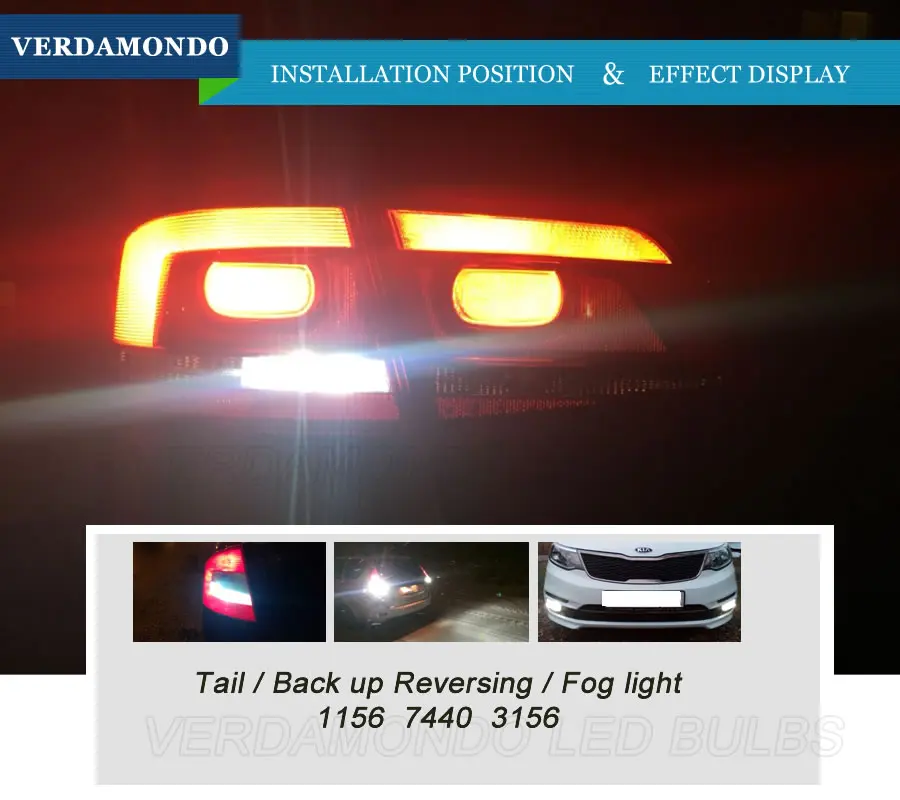 2 шт. 1156 7440 3156 4014 60smd светодиодный двухцветная белого и желтого цвета сигнал