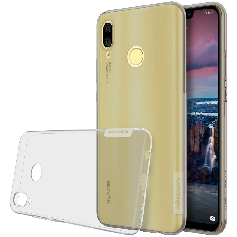 Huawei Nova 3 чехол Nillkin TPU 0,6 мм ультратонкий huawei Nova3 Прозрачный чехол для телефона для huawei Nova 3 силиконовый чехол-накладка