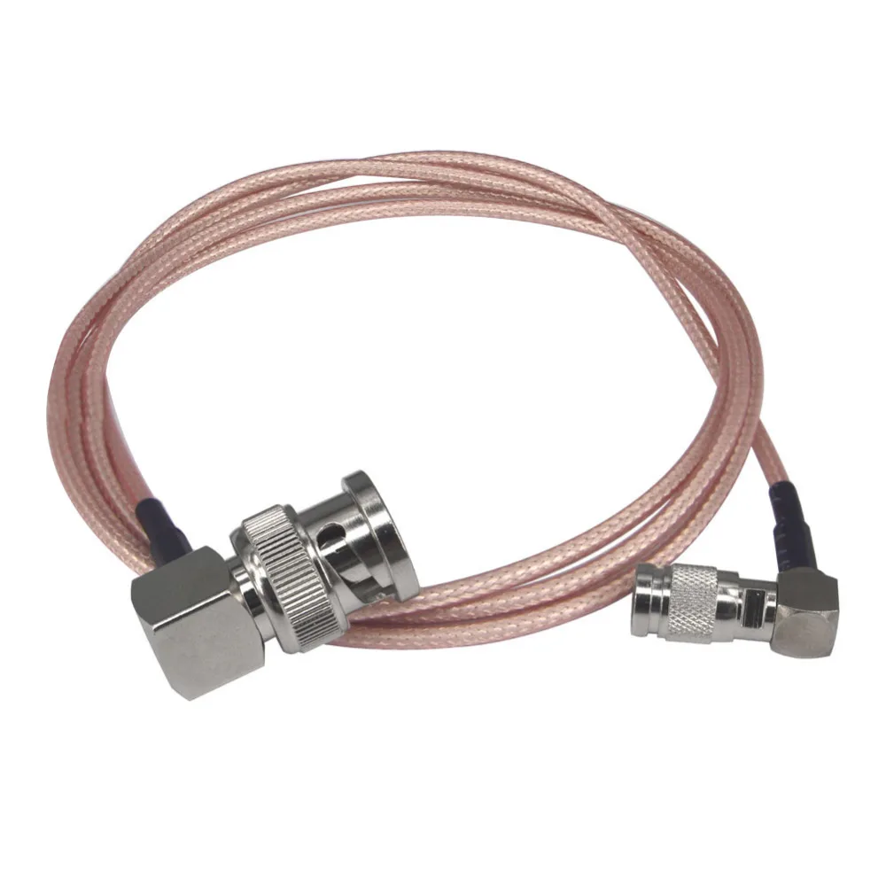 Кабель DIN 1 0/2 3 с прямым углом к гнезду BNC 75 Ом RG316 HD SDI для коаксиального кабеля