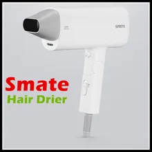 Xiaomi экологический цепной бренд-Smate Электрический Фен воздуходувка простой дизайн 1600 Вт сильный ветер быстрый фен для волос