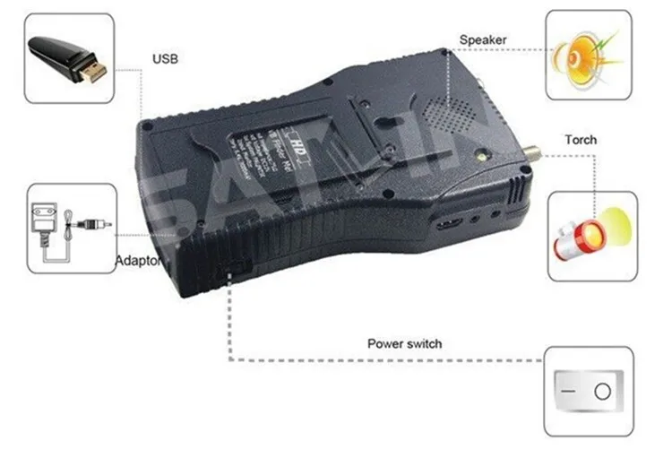 Настоящий Satlink WS6979 DVB-S2& DVB-T2 комбо цифровой спутниковый искатель метр анализатор спектра Созвездие