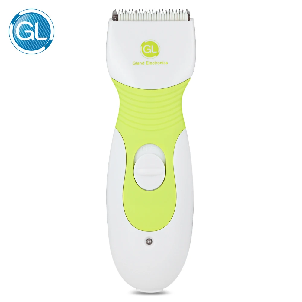 GL L-9A, электрическая мини машинка для стрижки волос для детей, триммер для стрижки волос, водонепроницаемая портативная машинка для стрижки волос, бритва для детей - Цвет: Green