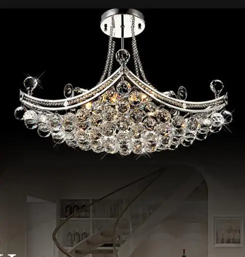 

2019 new cluxury crystal bedroom lamp restaurant chandelier crystal lamp
