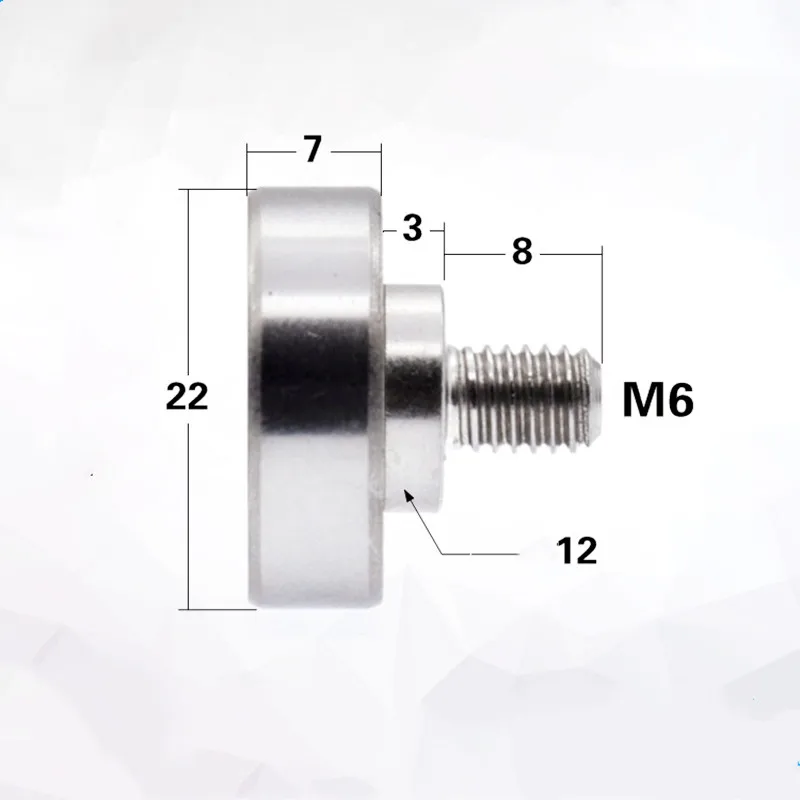 608zz подшипник типа внешней резьбы M6 Винт NTSBG направляющая NTBG22 прокатное колесо