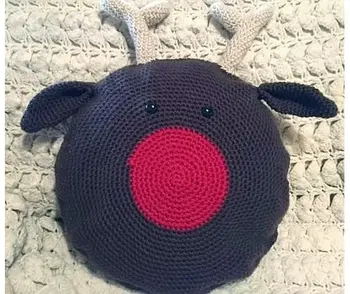 

Crochet Turkey Pillow for baby use, decorate home