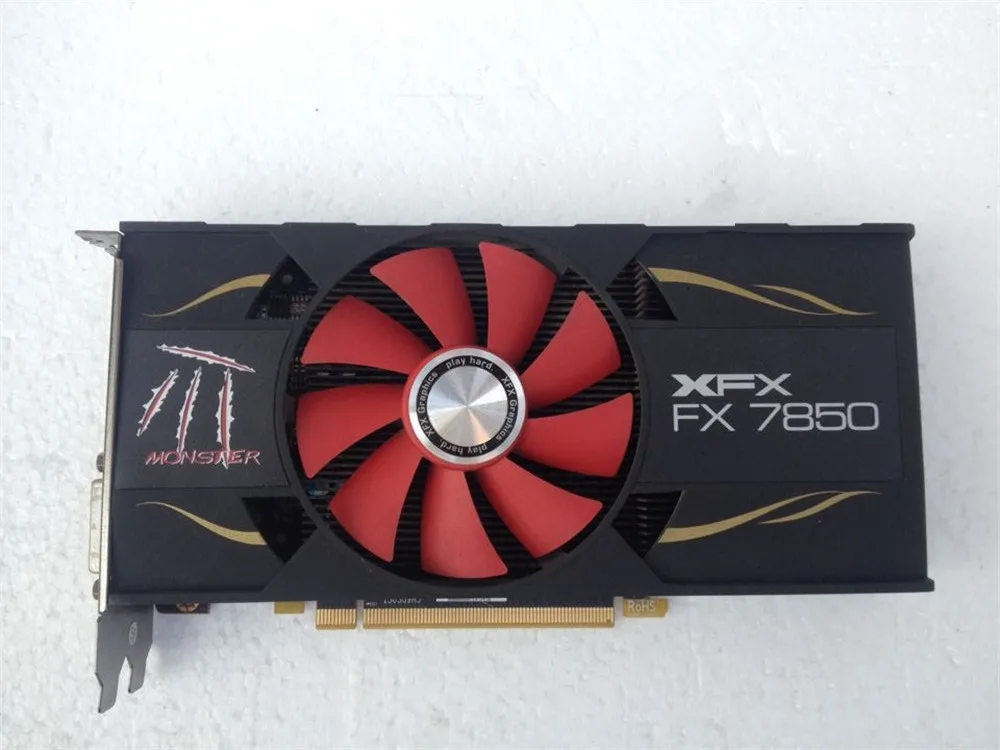 Free shipping original for XFX HD7850 1G 256bit HD7850 4800MHz magic will