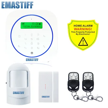 

promote Newest 433MHz Wireless Home Temperature GSM Security Alarm System Touch Keyboard,LCD Menu Prevent false alarm