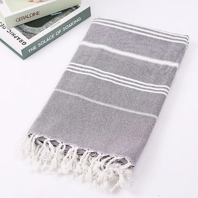Drop Shipping Turkish Beach Towels 100 Cotton Stripes Thin Bath Towel