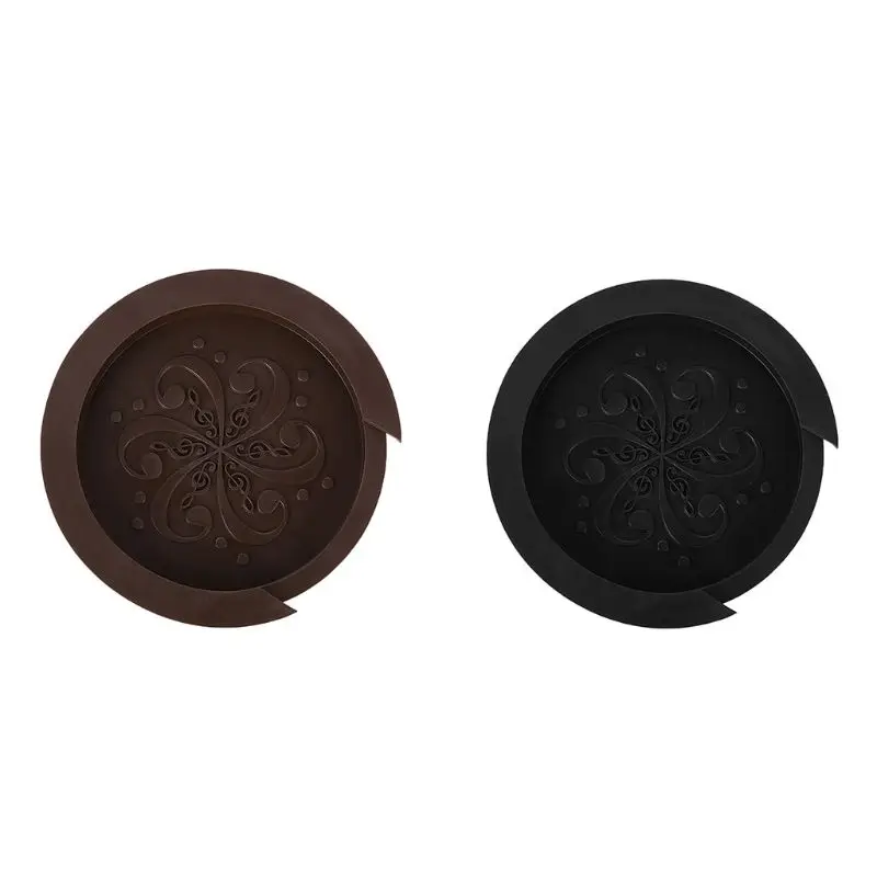 

Homeland High Quality Silicone Acoustic Guitar Soundhole Cover Weak Sound Buffer Plug Guitar Accessory