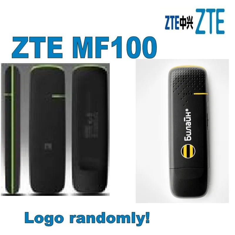 Разблокированный беспроводной usb-модем zte MF100 3g 3,6 M