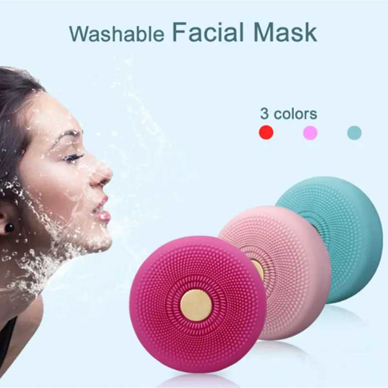 

UFO LED Thermo Activated Smart Mask Device Beauty tech tool Electric Facial Cleansing Brush