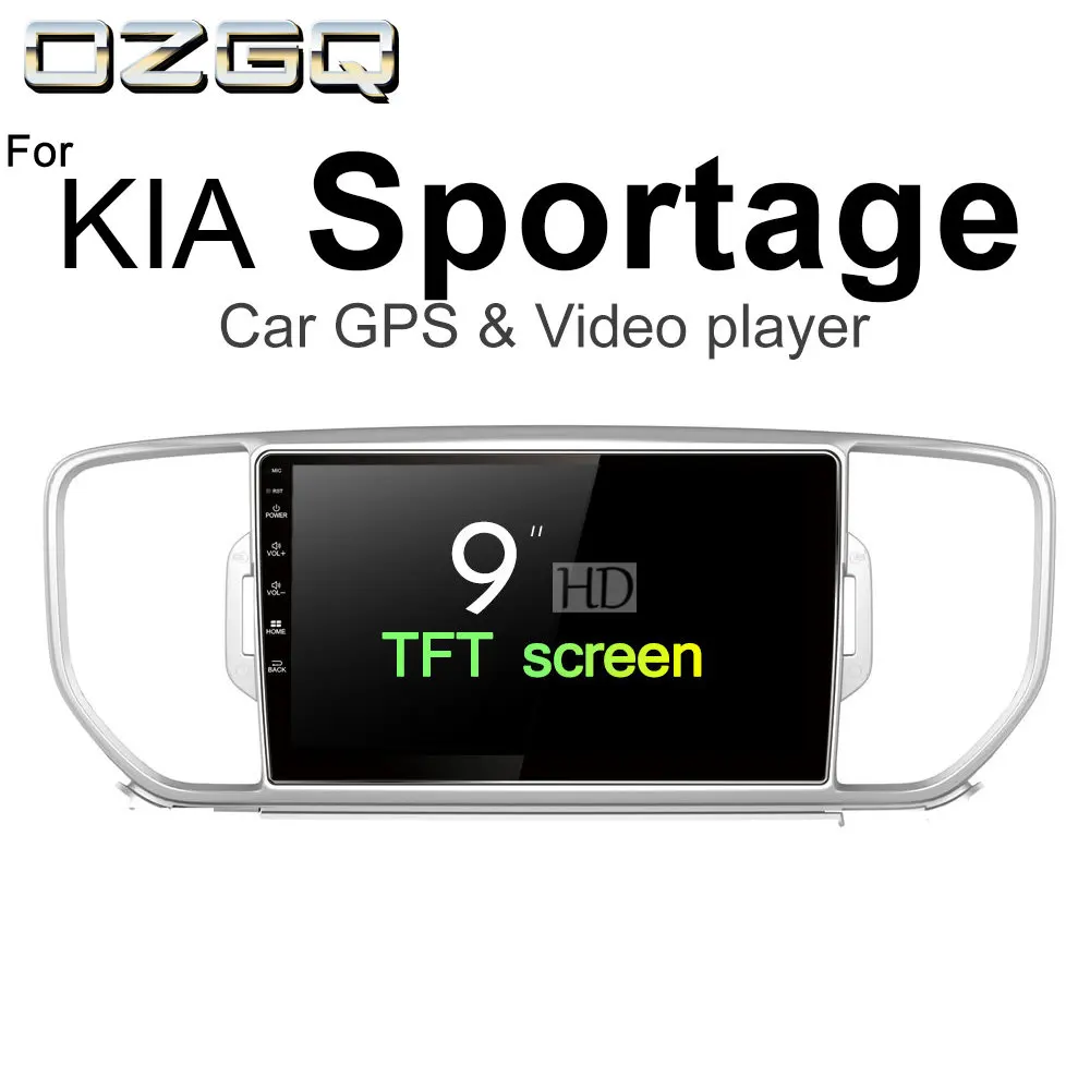OZGQ Android 7 1 Автомобильный плеер для KIA Sportage 2015 2016 2017 2018 GPS авто навигация BT радио ТВ