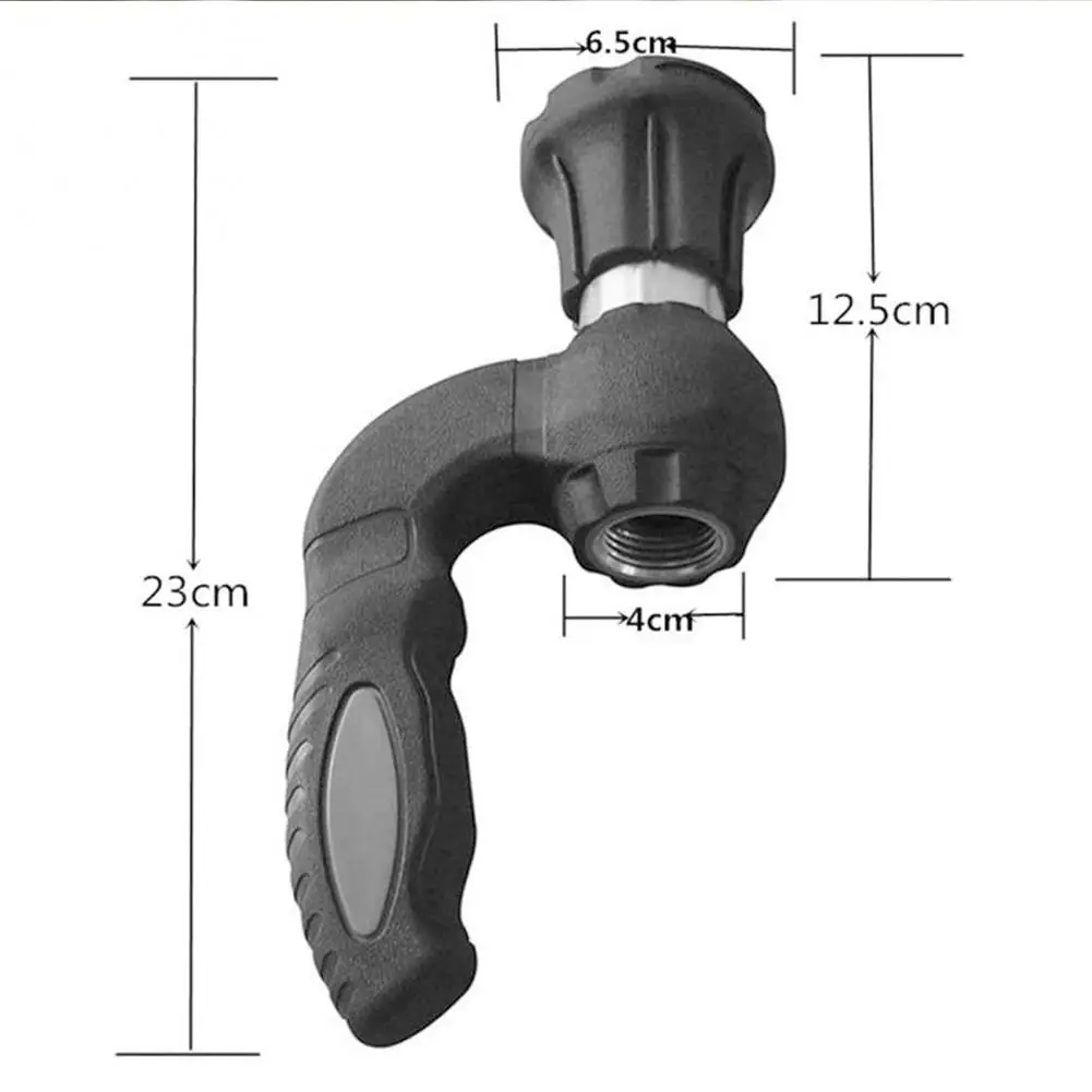 Multifunctional Washing Spray Nozzle Interface 5 Mode Adjustable Hose Spray Nozzle for Garden Lawn Plants Watering Car Washing