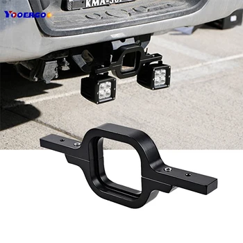 

3" Tow Hitch Mount Bracket Universal Fit Truck SUV Trailer RV LED Backup Reverse Lights Off-Road Work Lamps