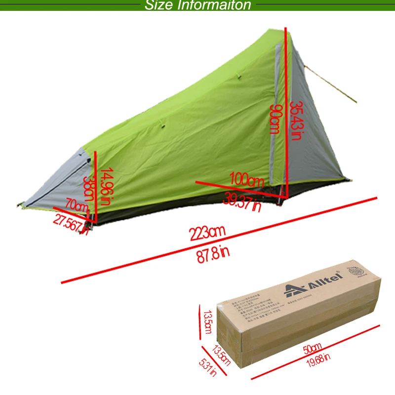 Ultralight Tent Outdoor Camping Single Tent 1 Person camping tent portable tent