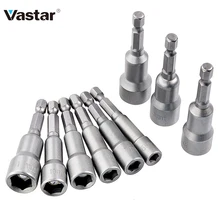 Vastar 1 шт. быстросъемная Магнитная отвертка держатель бит 1/" шестигранный хвостовик 6 мм-14 мм электрическая отвертка рукав держатель сверла